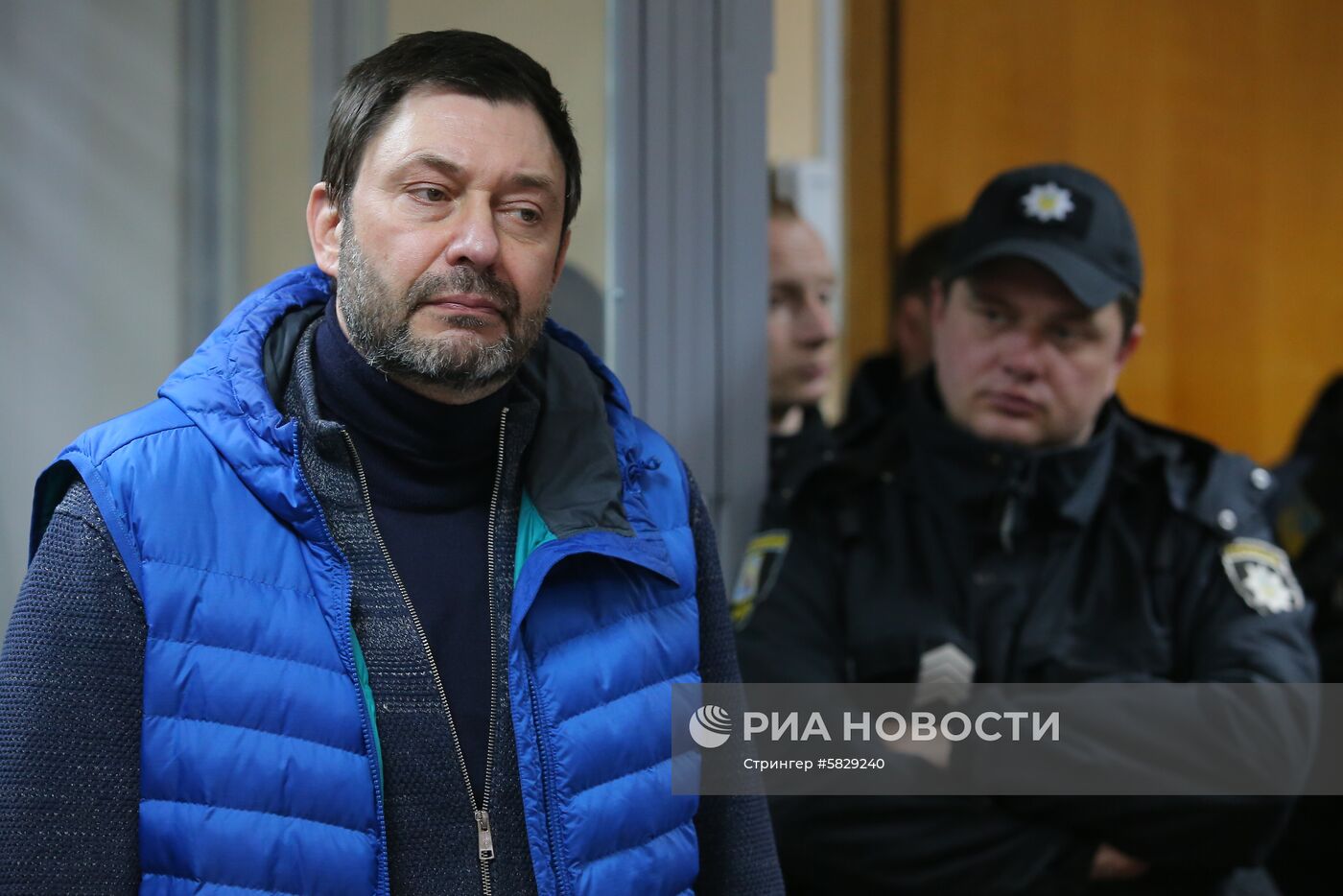 Заседание суда по делу журналиста К. Вышинского 