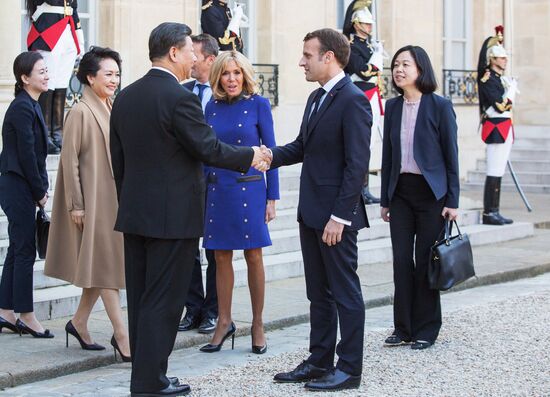 Встреча лидеров стран ЕС и Китая в Париже