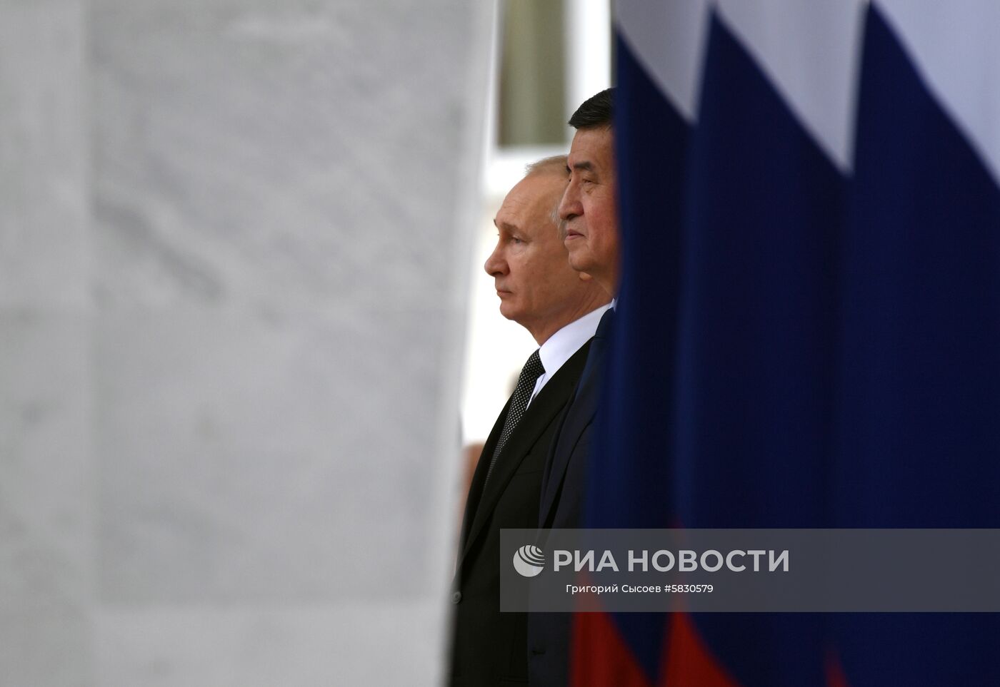 Государственный визит президента РФ В. Путина в Киргизию