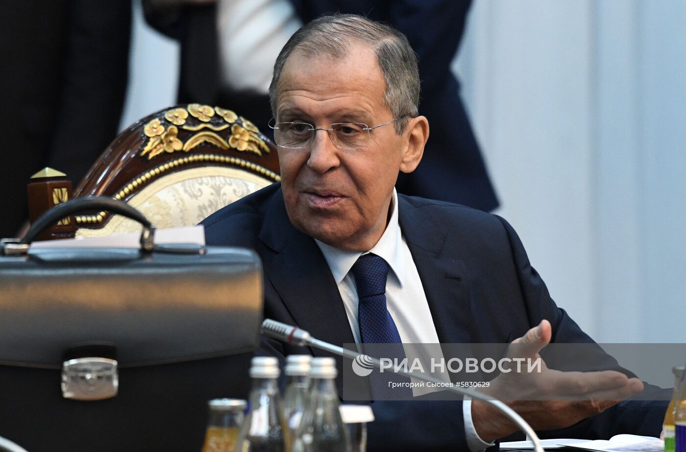 Государственный визит президента РФ В. Путина в Киргизию