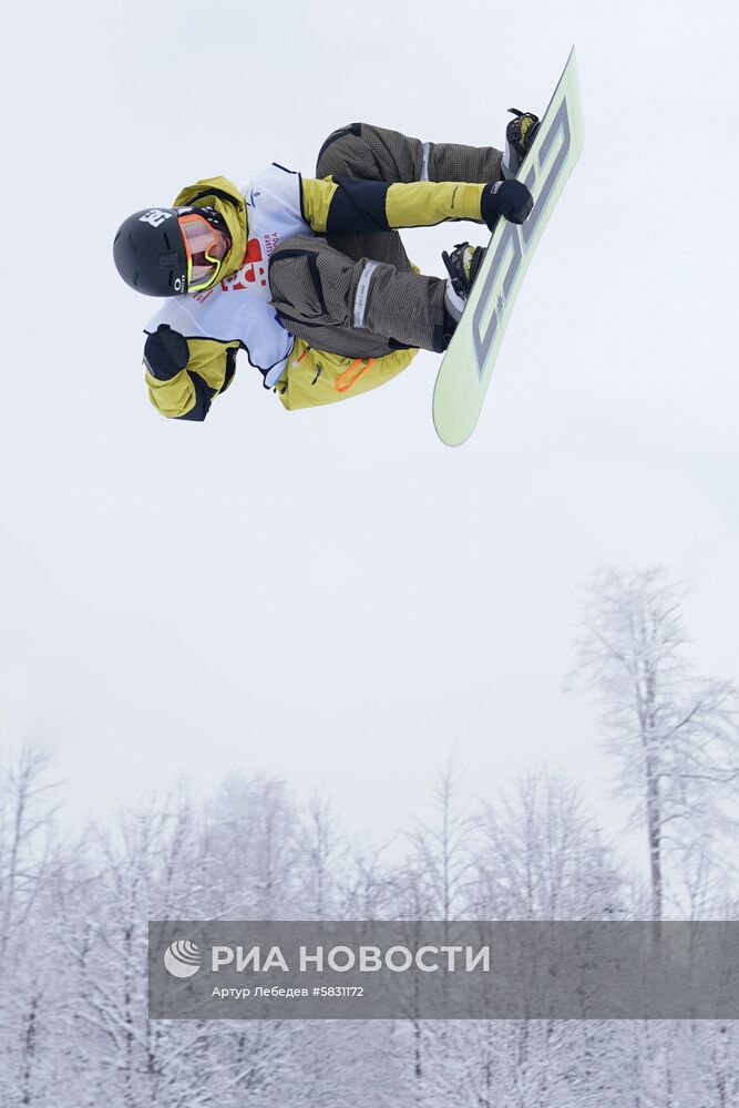 Сноуборд. Этап Кубка Европы. Биг-эйр