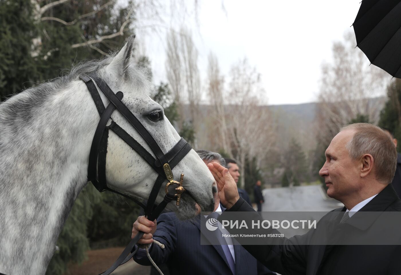 Государственный визит президента РФ В. Путина в Киргизию