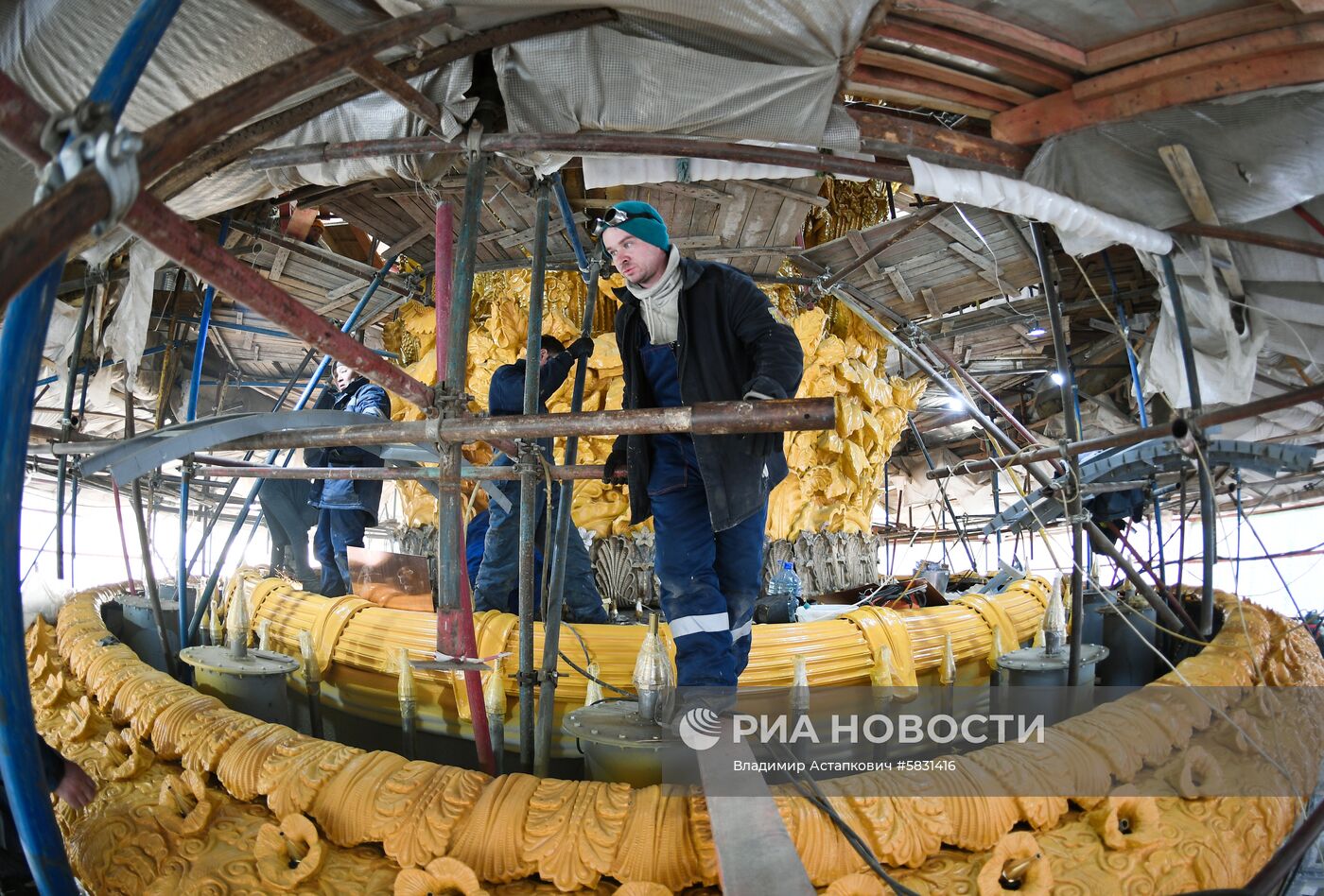 Реконструкция фонтана "Дружба народов" на ВДНХ