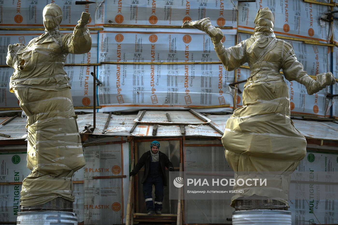 Реконструкция фонтана "Дружба народов" на ВДНХ