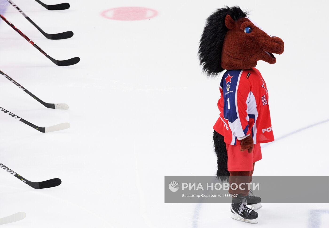 Хоккей. КХЛ. Матч ЦСКА - СКА