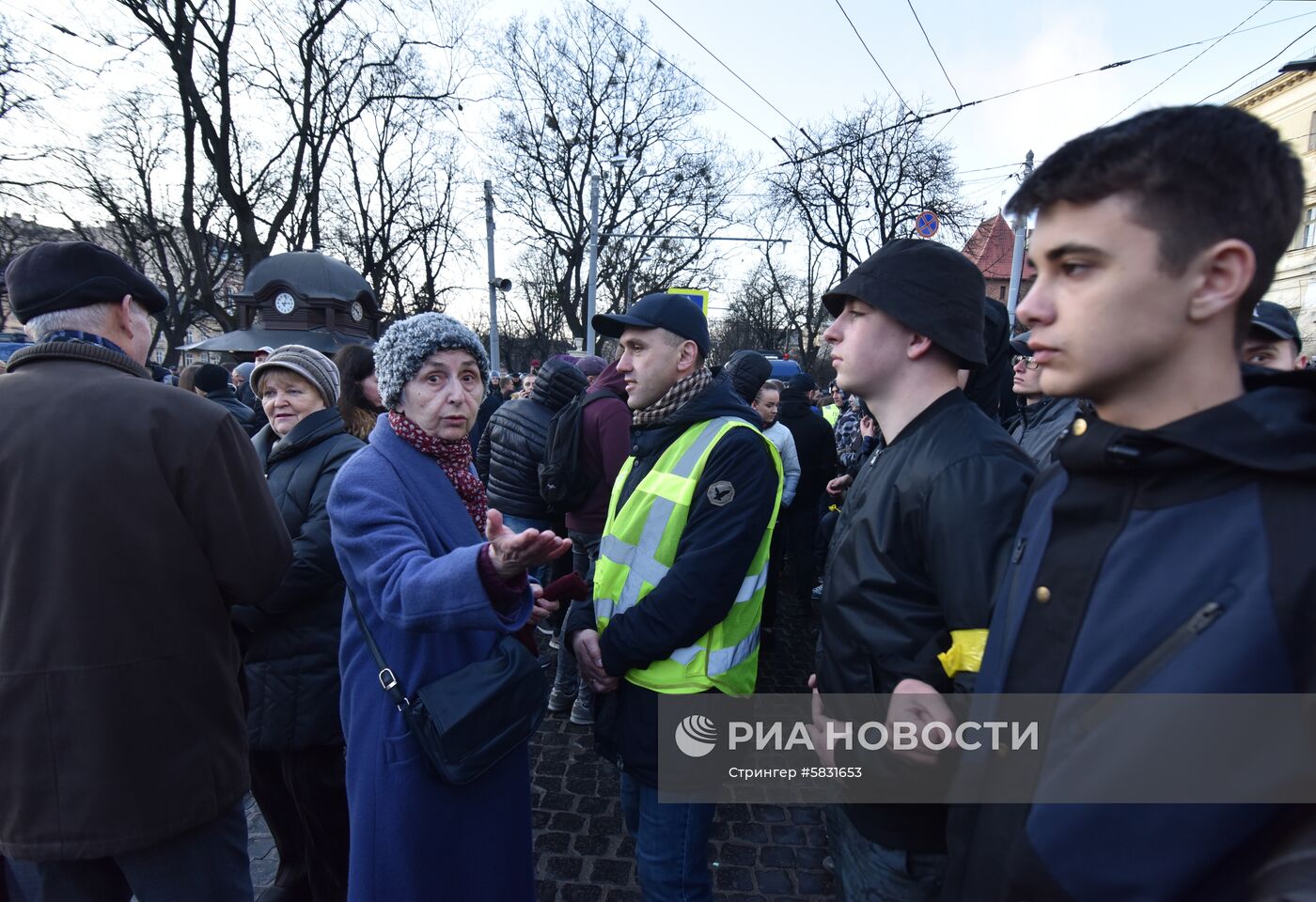 Акция против П. Порошенко во Львове