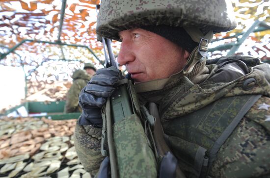 Учения ВВО в Забайкальском крае