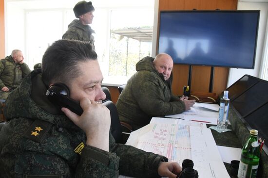 Учения ВВО в Забайкальском крае