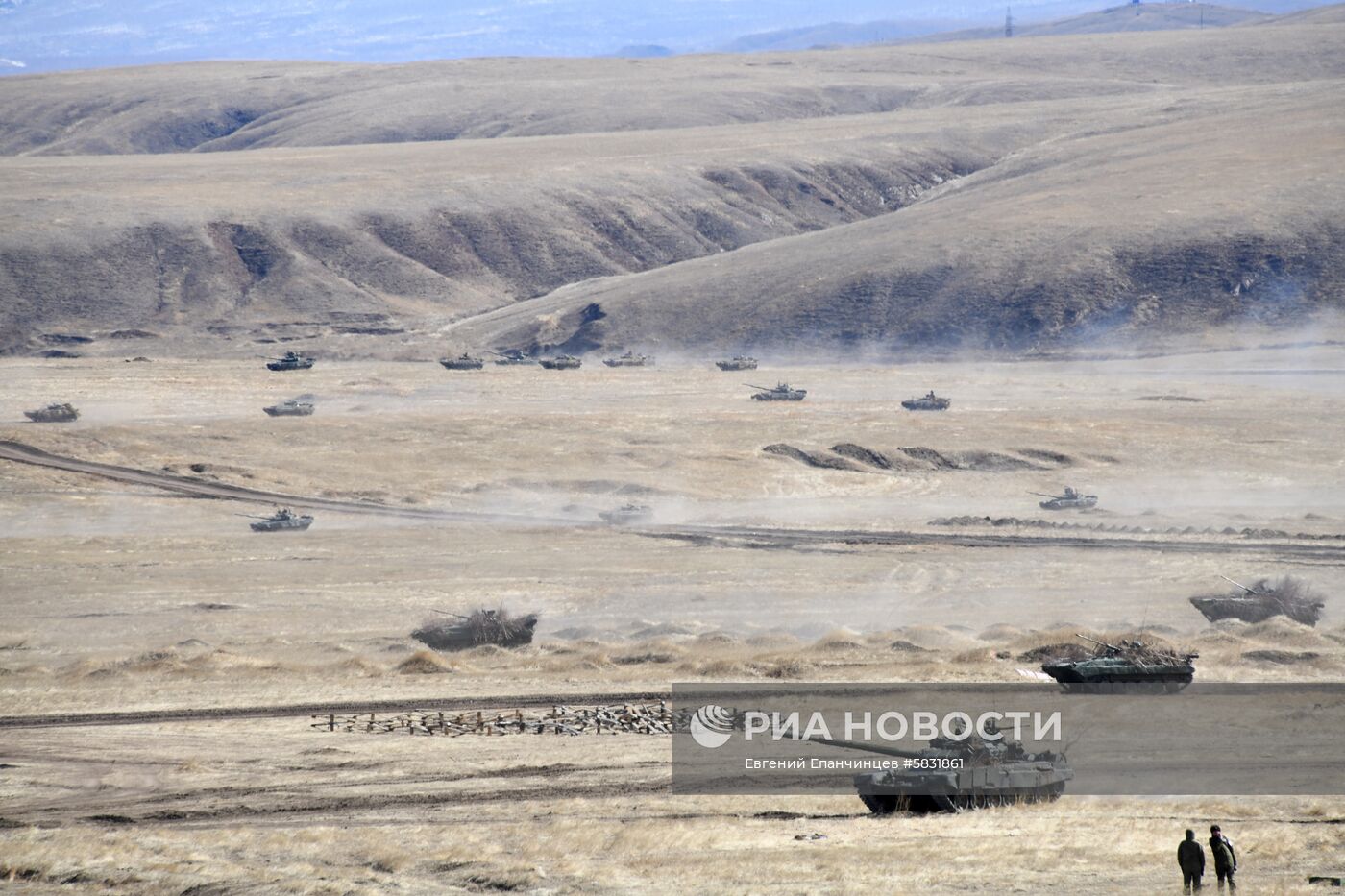 Учения ВВО в Забайкальском крае