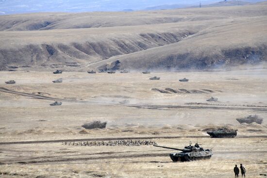 Учения ВВО в Забайкальском крае