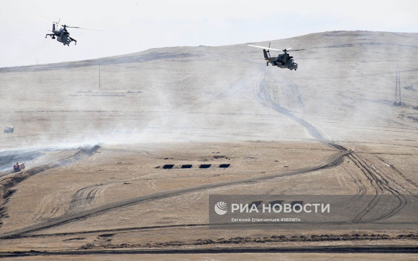 Учения ВВО в Забайкальском крае