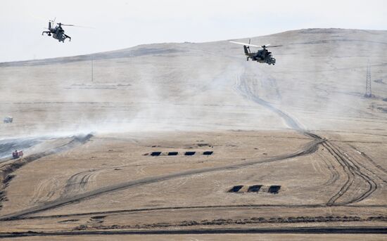 Учения ВВО в Забайкальском крае