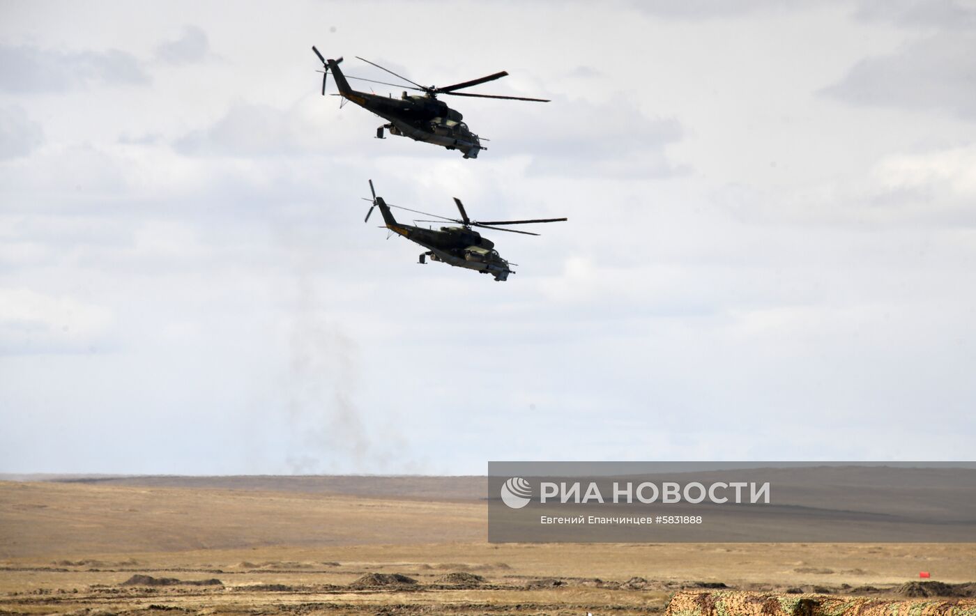 Учения ВВО в Забайкальском крае