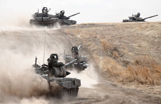 Учения ВВО в Забайкальском крае