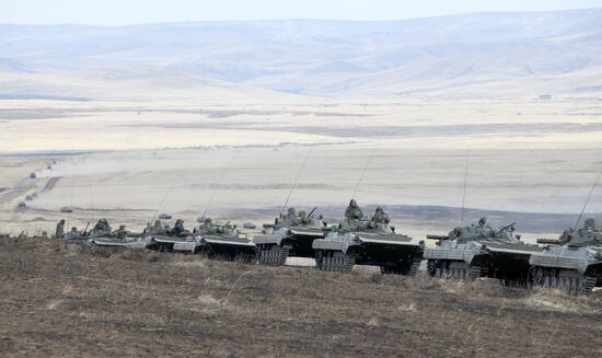 Учения ВВО в Забайкальском крае