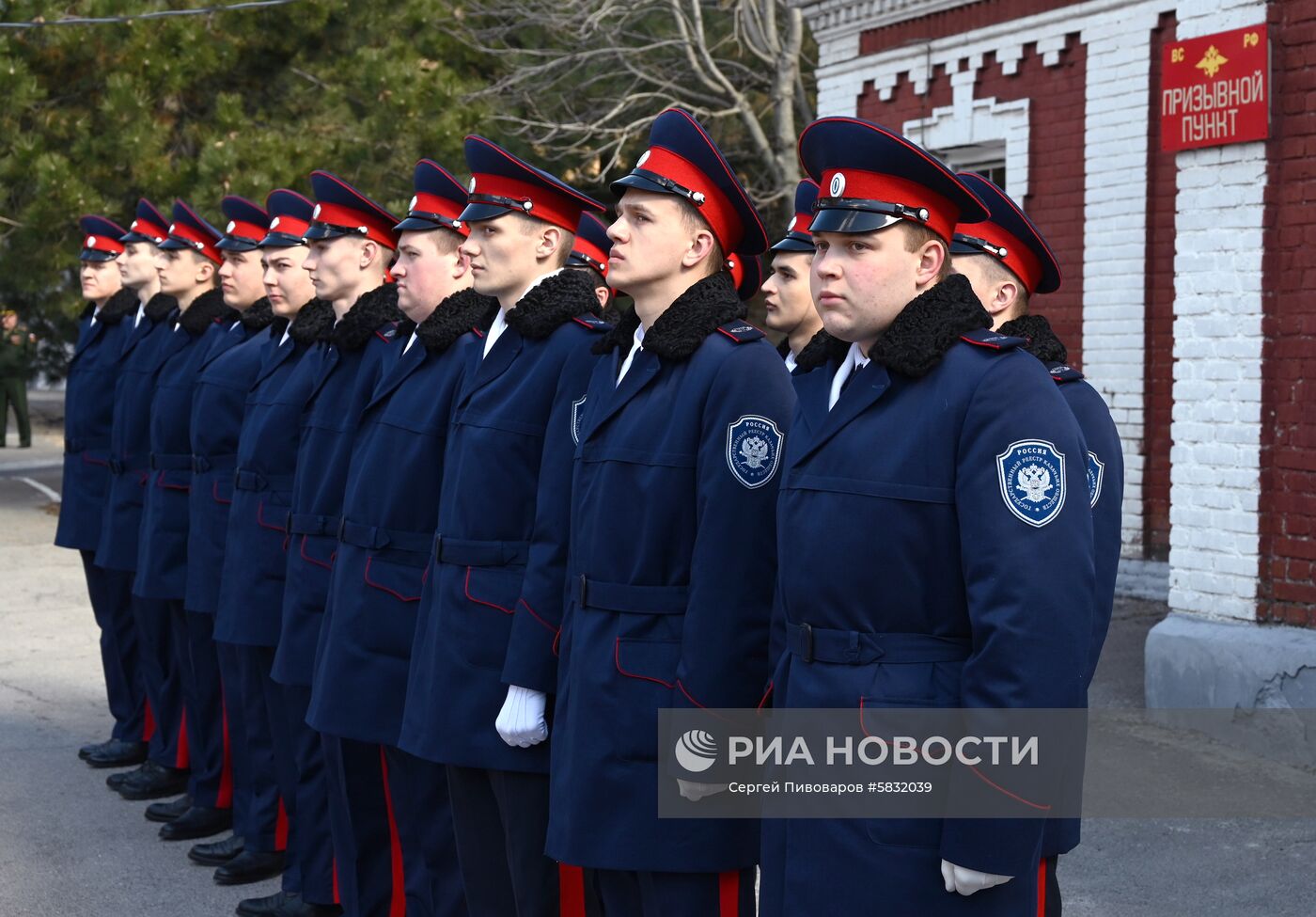 Призыв на военную службу в мотострелковую казачью бригаду ЮВО