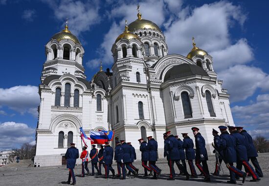 Призыв на военную службу в мотострелковую казачью бригаду ЮВО