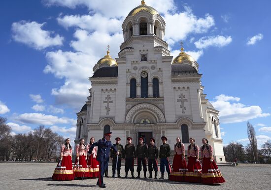 Призыв на военную службу в мотострелковую казачью бригаду ЮВО