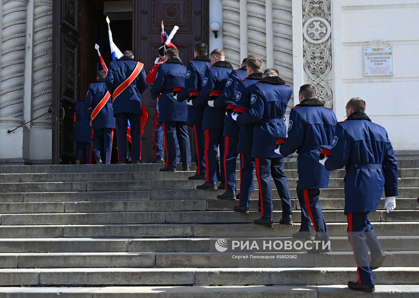 Призыв на военную службу в мотострелковую казачью бригаду ЮВО