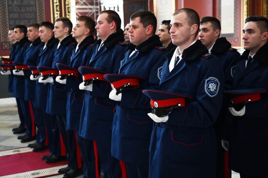 Призыв на военную службу в мотострелковую казачью бригаду ЮВО