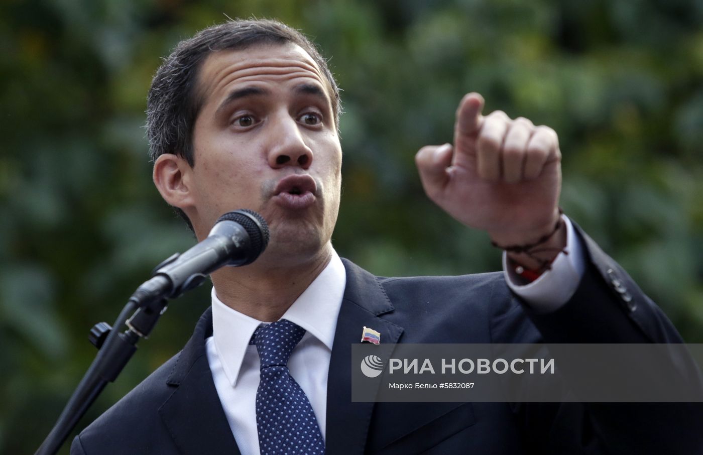 Встреча Х. Гуаидо с жителями Каракаса