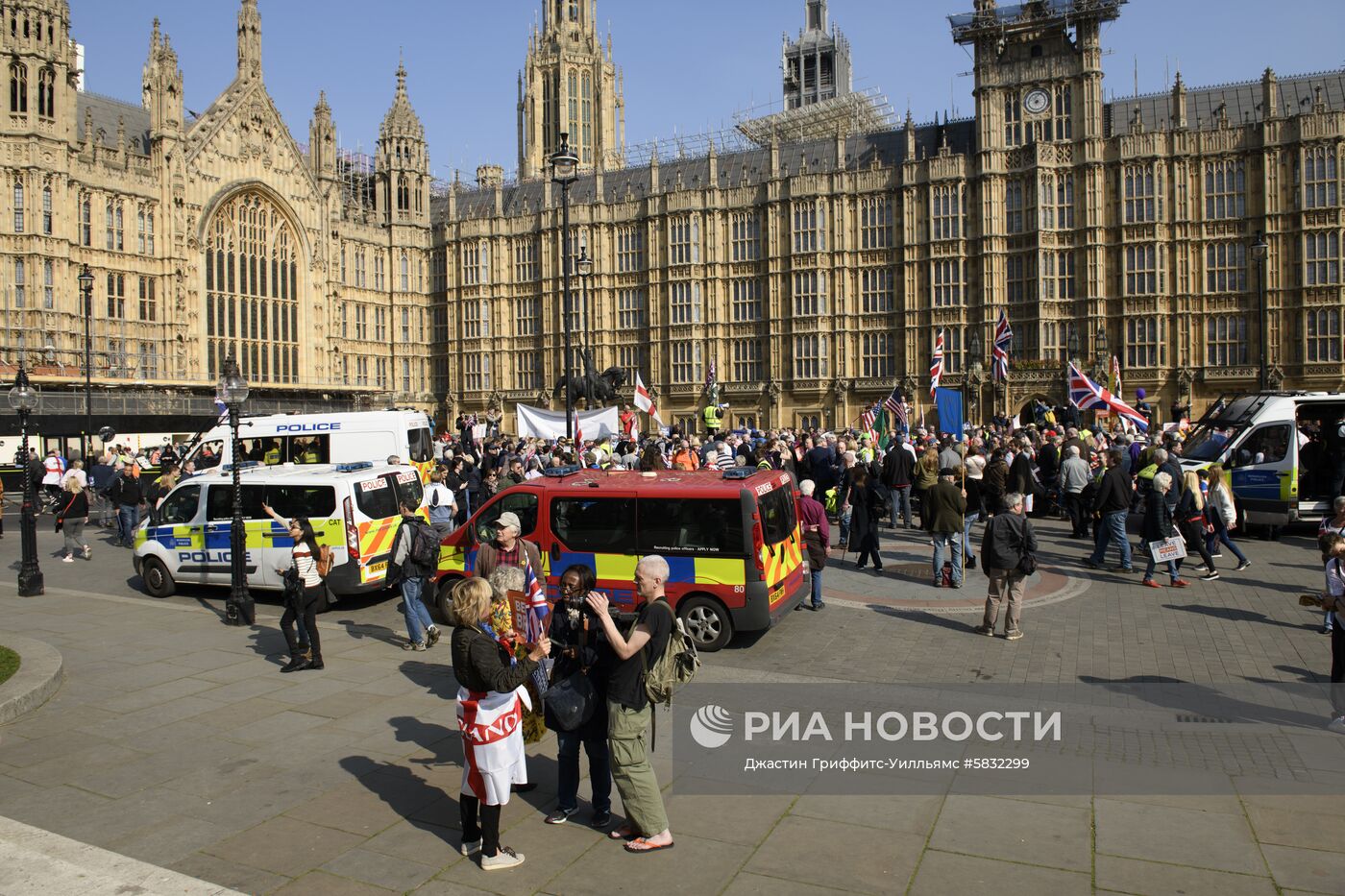 Акция сторонников Brexit в Лондоне