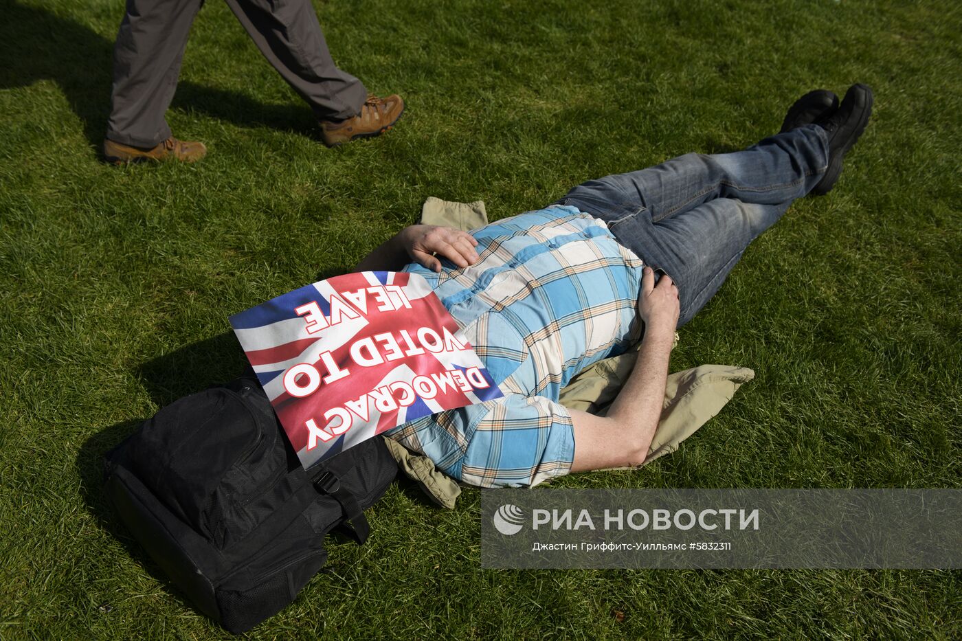 Акция сторонников Brexit в Лондоне
