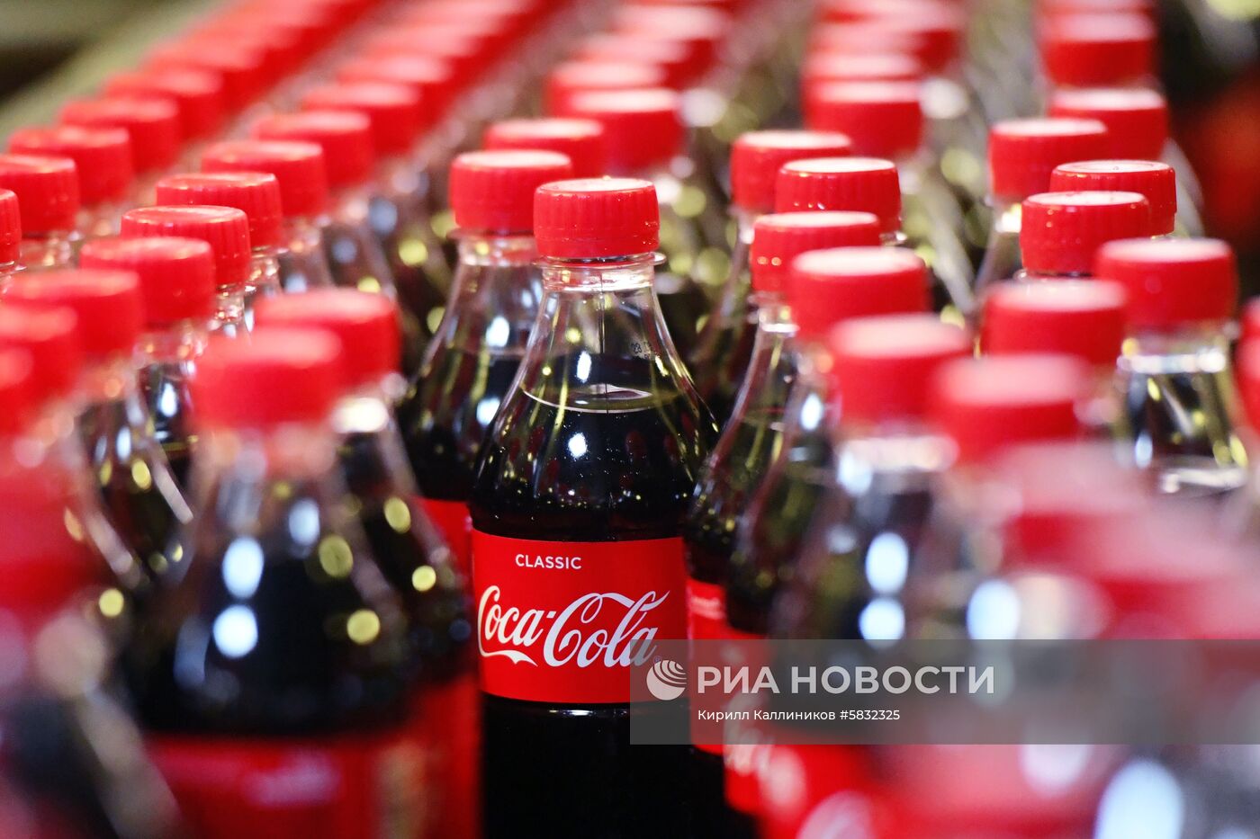 Производство напитков на заводе Сосa-Cola 