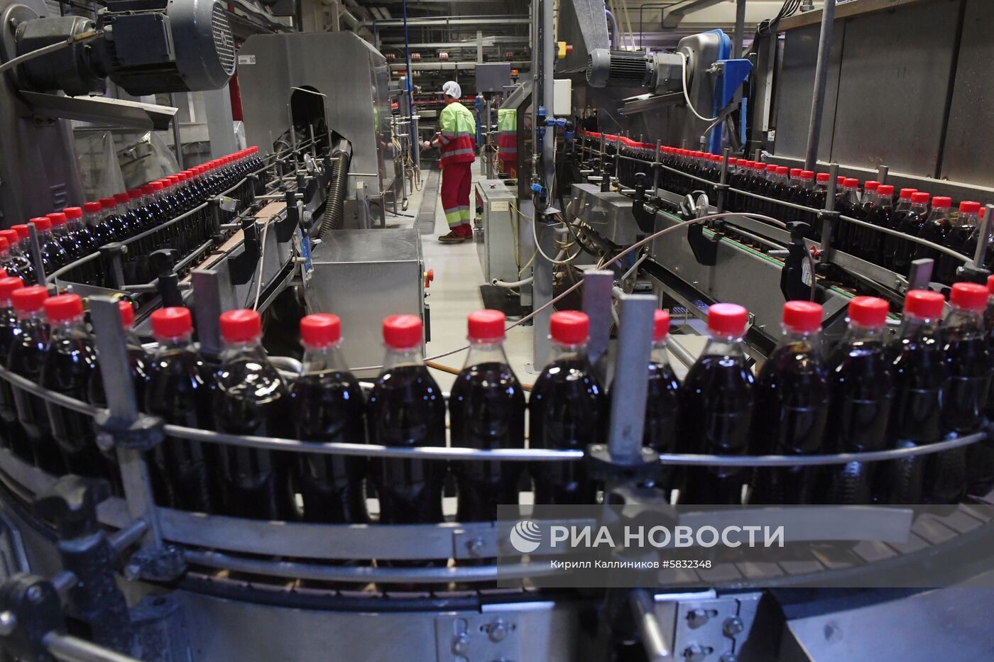 Производство напитков на заводе Сосa-Cola