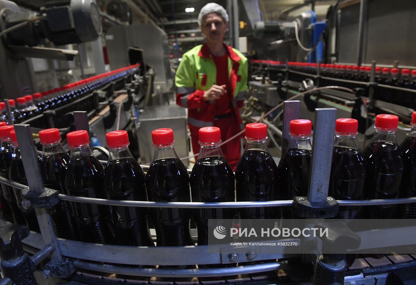 Производство напитков на заводе Сосa-Cola