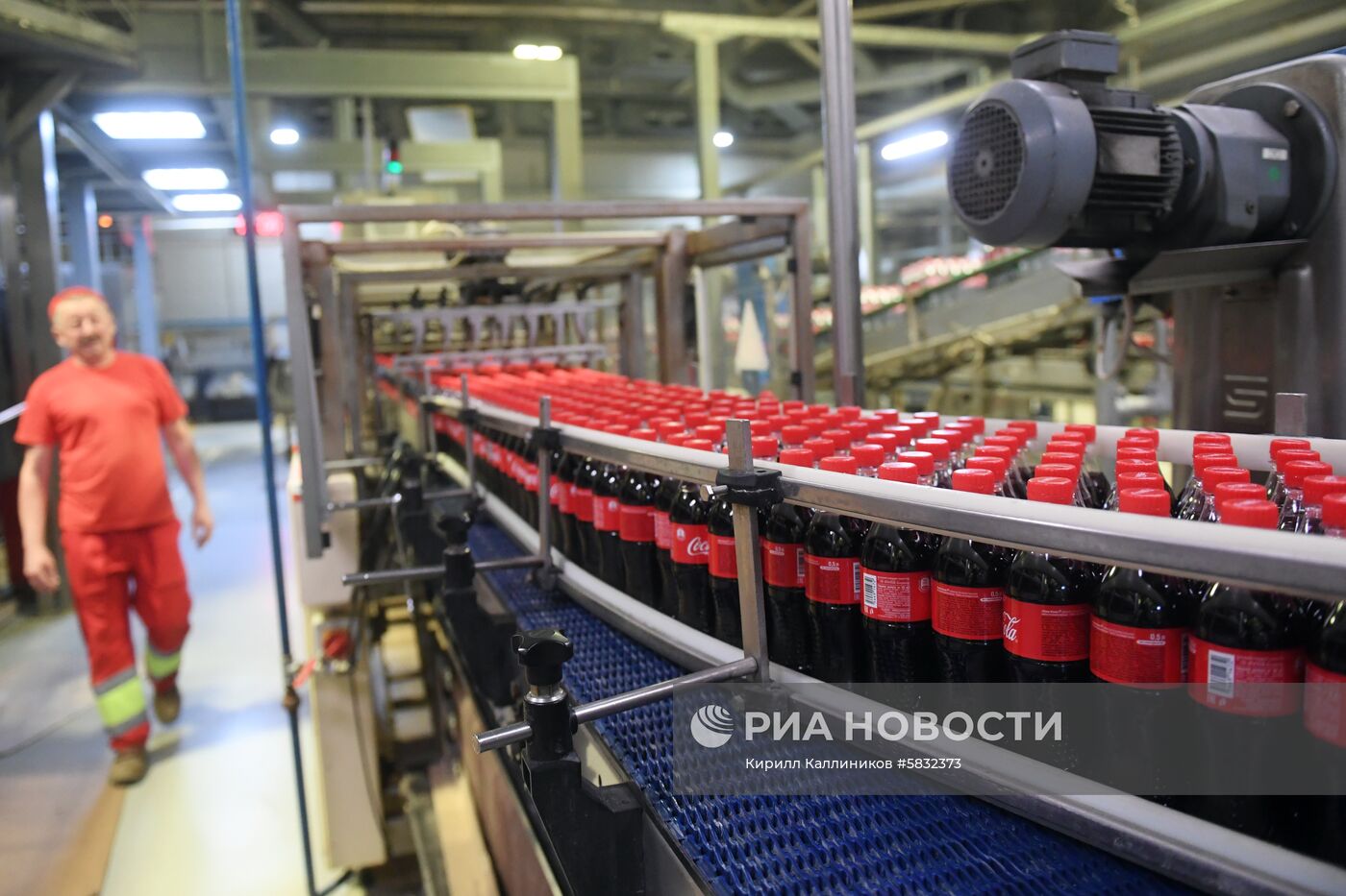 Производство напитков на заводе Сосa-Cola 