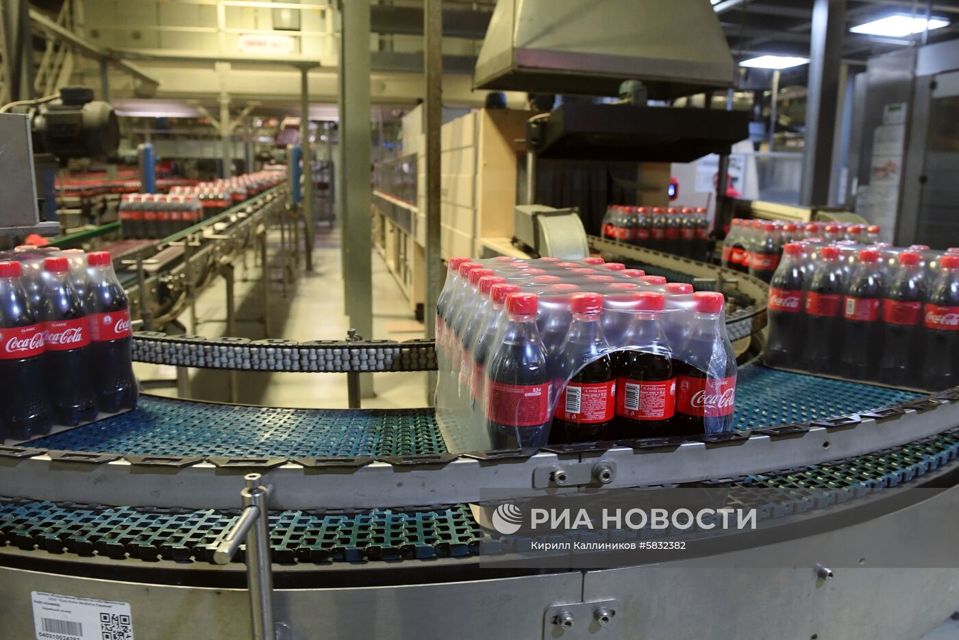 Производство напитков на заводе Сосa-Cola 