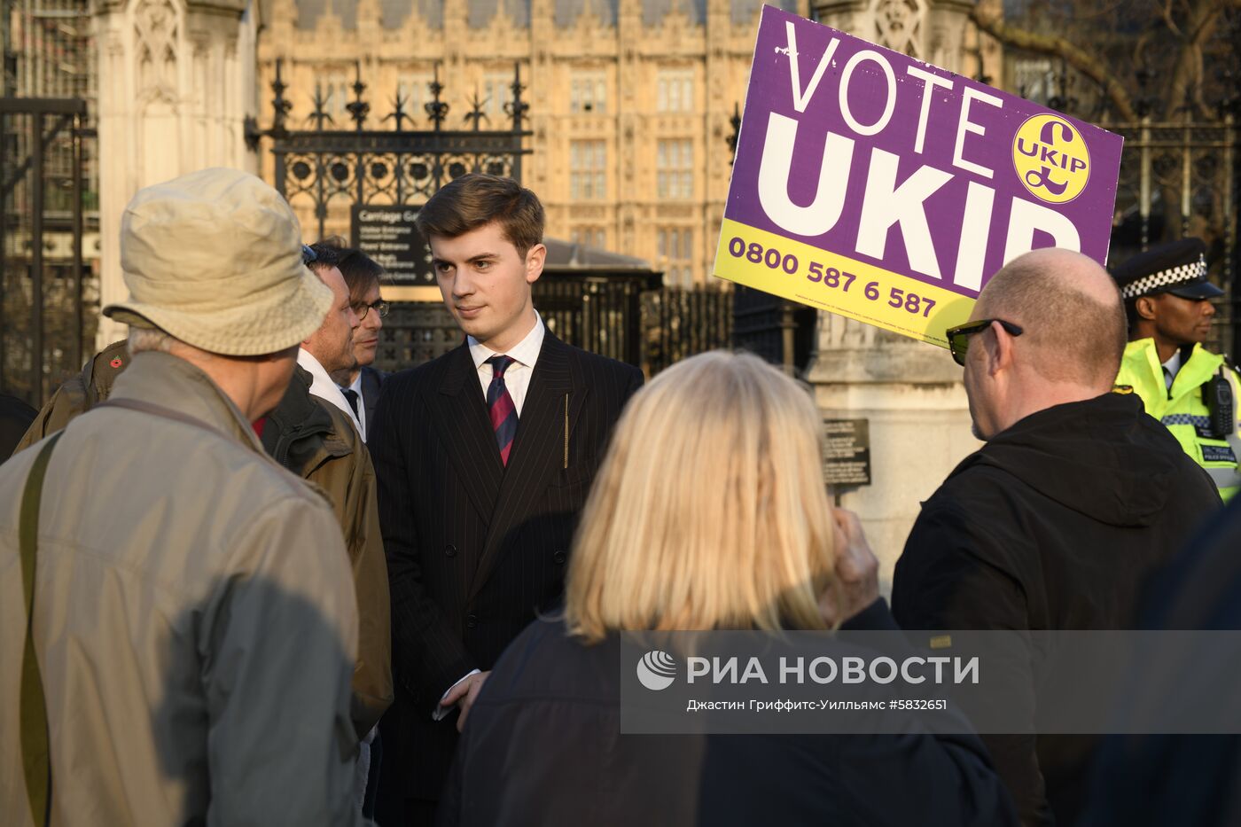 Акция сторонников Brexit в Лондоне