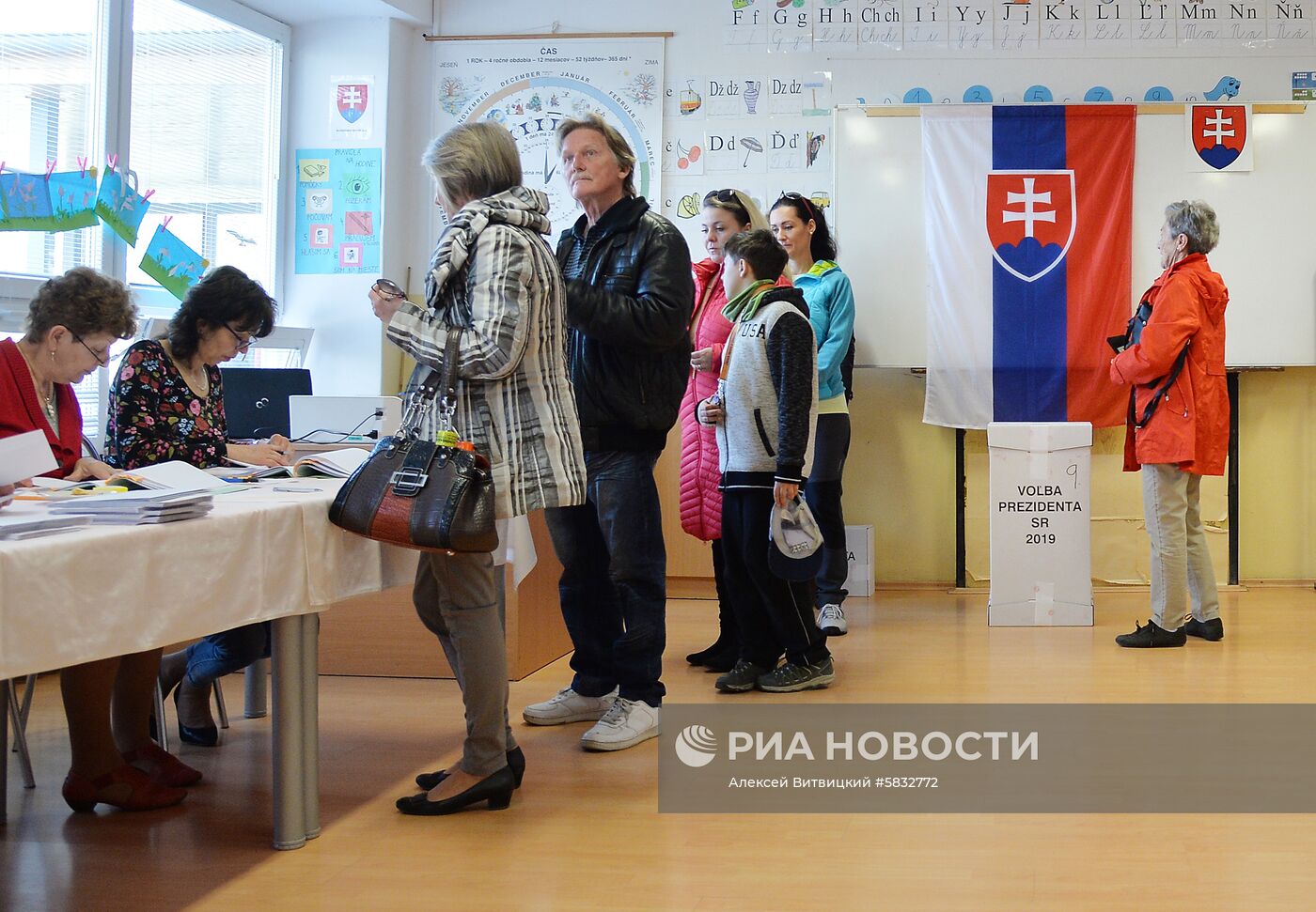 Второй тур президентских выборов в Словакии