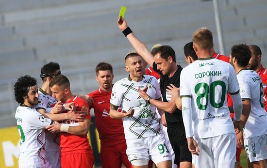 Футбол. РПЛ. Матч "Енисей" - "Рубин"