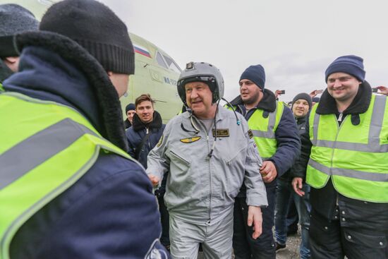 Первый полет Ил-112В