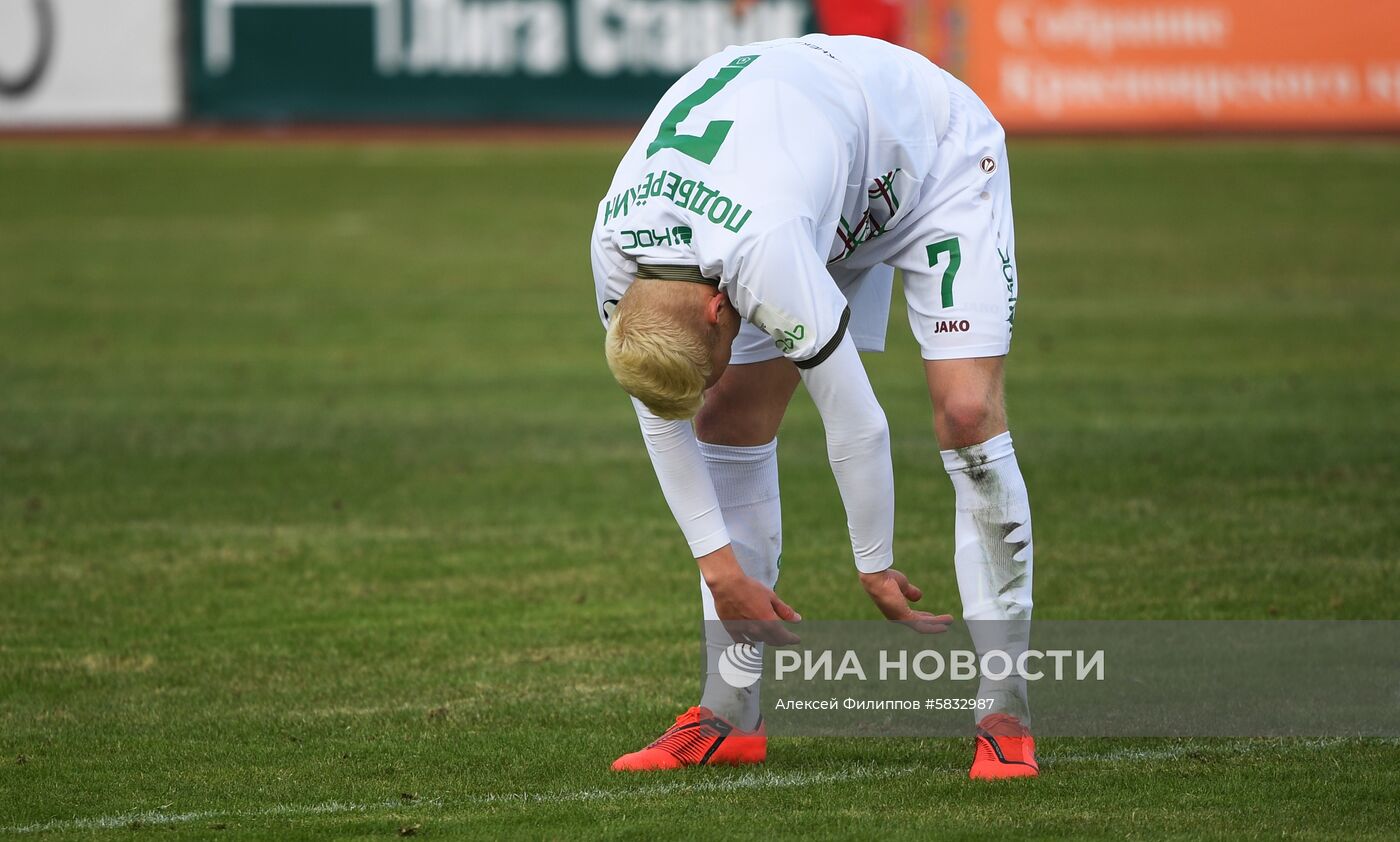 Футбол. РПЛ. Матч "Енисей" - "Рубин"