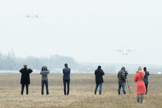 Первый полет Ил-112В