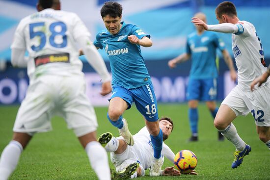 Футбол. РПЛ. Матч "Зенит" - "Оренбург"