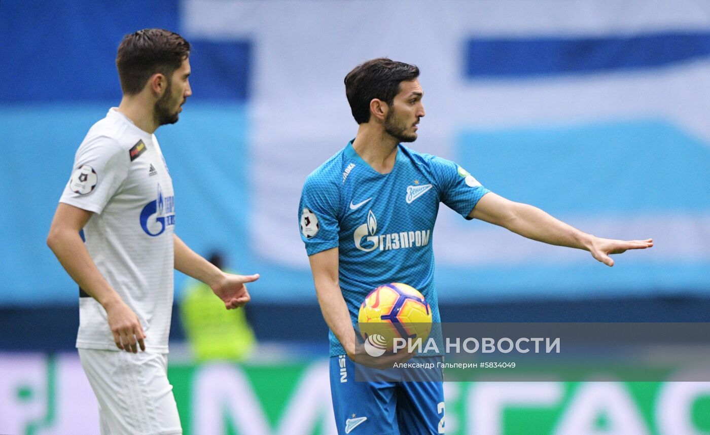 Футбол. РПЛ. Матч "Зенит" - "Оренбург"