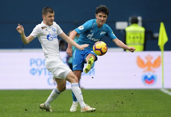 Футбол. РПЛ. Матч "Зенит" - "Оренбург"