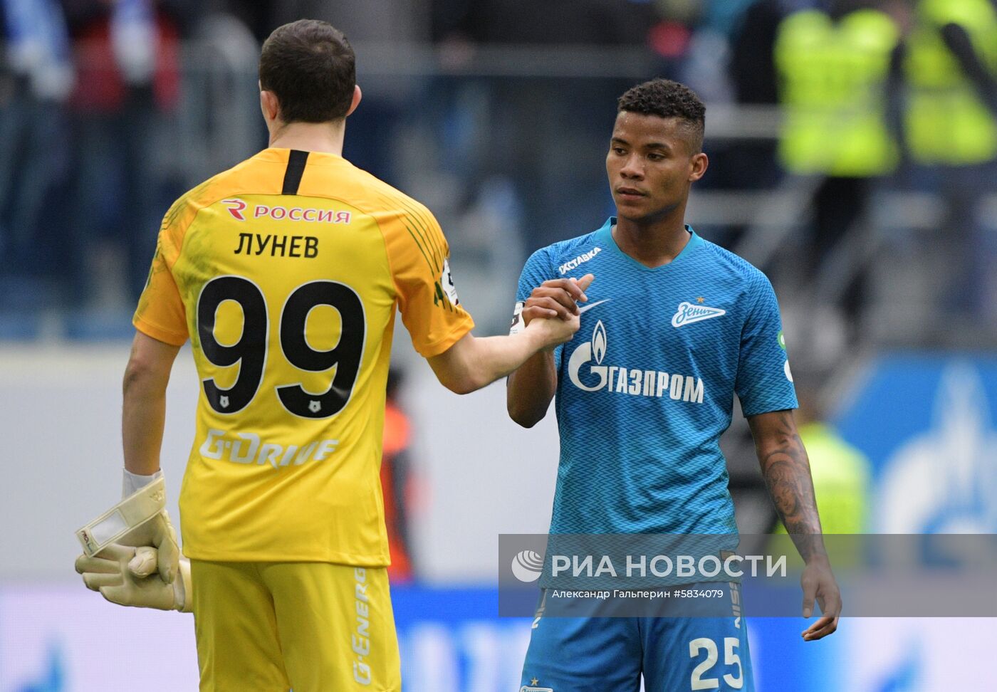 Футбол. РПЛ. Матч "Зенит" - "Оренбург"