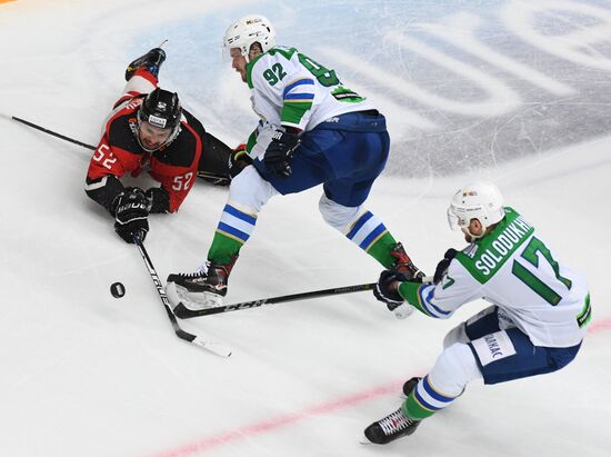 Хоккей. КХЛ. Матч "Авангард" - "Салават Юлаев"