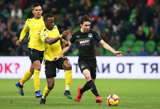 Футбол. РПЛ. Матч "Краснодар" - "Анжи"