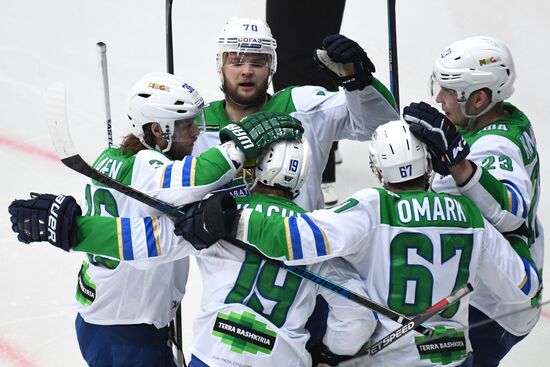 Хоккей. КХЛ. Матч "Авангард" - "Салават Юлаев"