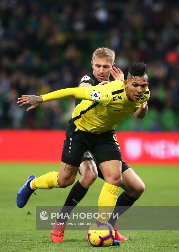 Футбол. РПЛ. Матч "Краснодар" - "Анжи"