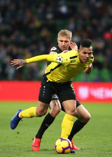 Футбол. РПЛ. Матч "Краснодар" - "Анжи"