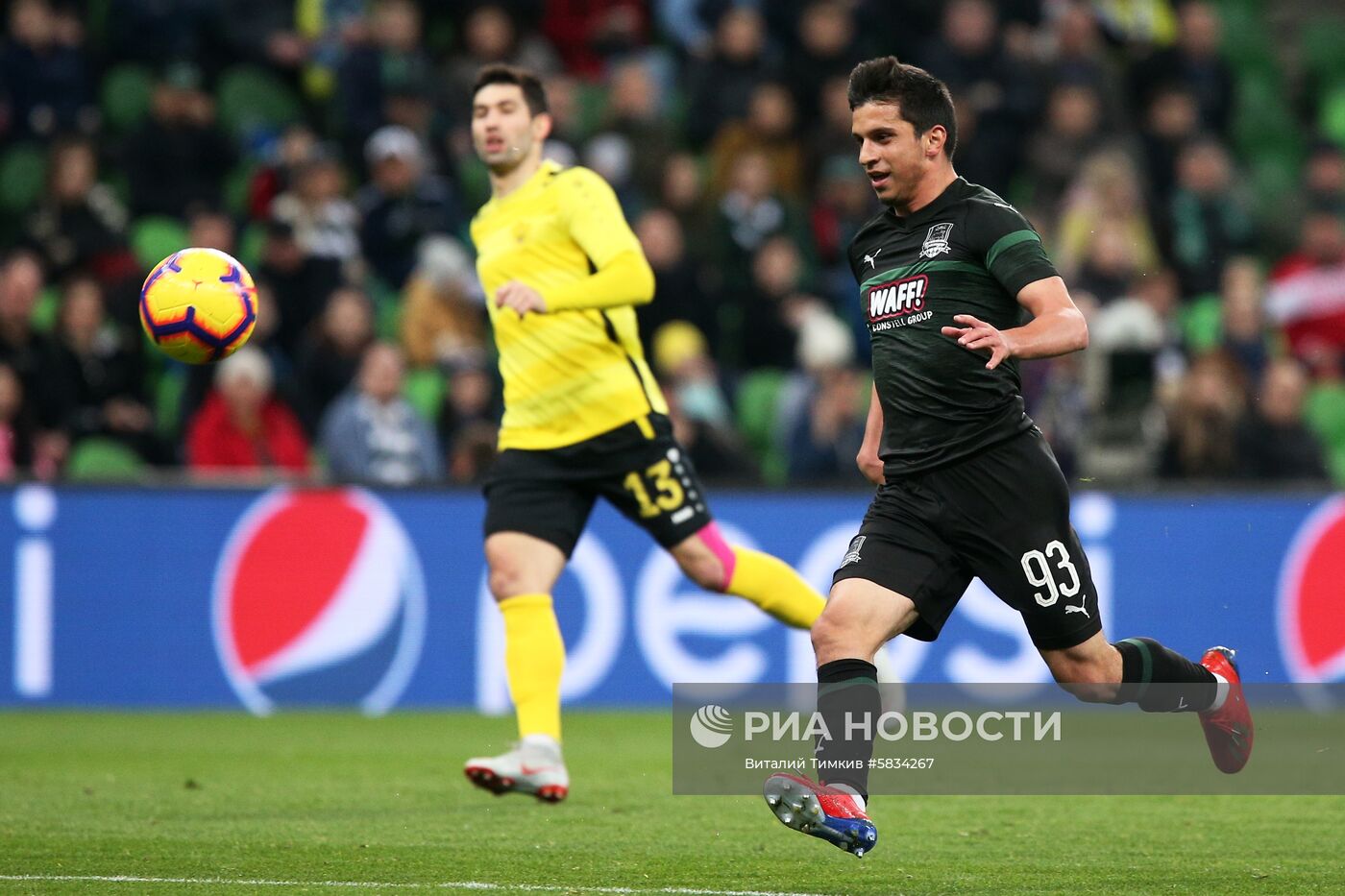 Футбол. РПЛ. Матч "Краснодар" - "Анжи"