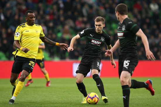 Футбол. РПЛ. Матч "Краснодар" - "Анжи"