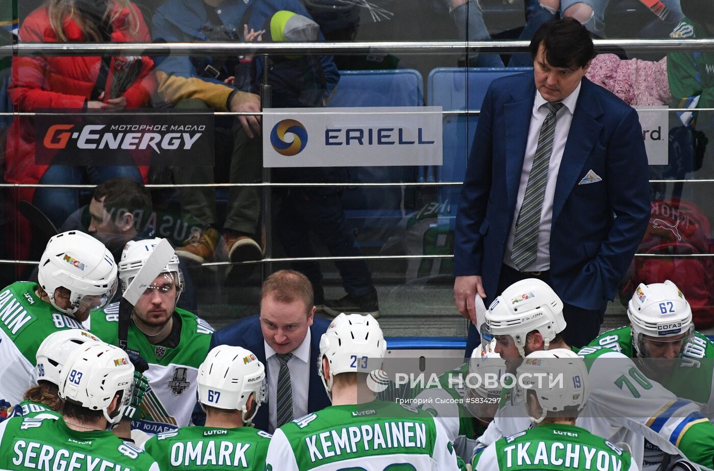 Хоккей. КХЛ. Матч "Авангард" - "Салават Юлаев"